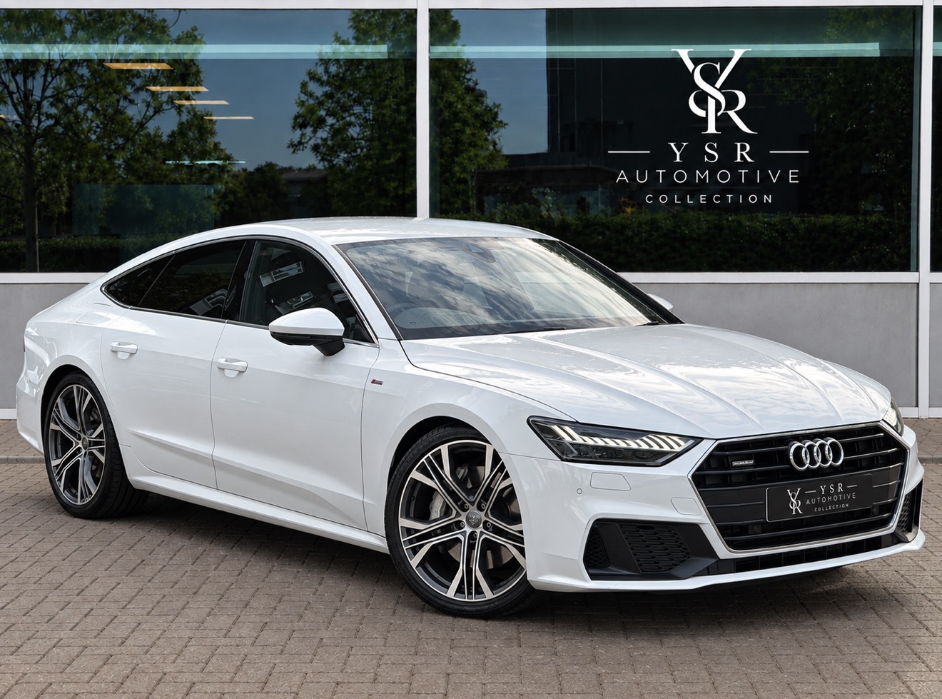 2018 (18 reg) White Audi A7 for sale at YSR Automotive